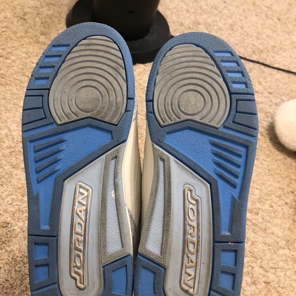 Jordan 3 Harbor Blue 5.5y womens 7 - Picture 2 of 3